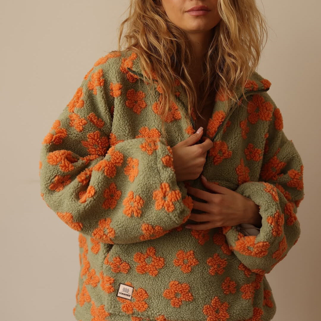 Viridia – Ciepły polar boho