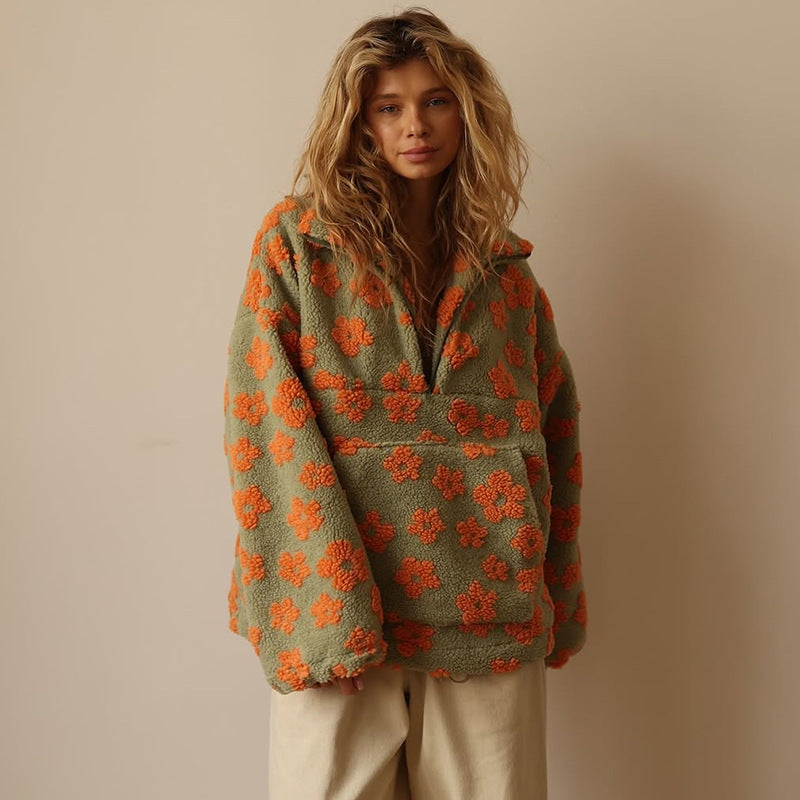 Viridia – Ciepły polar boho