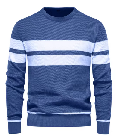 Edmund - Elegancki męski sweter w jodełkę