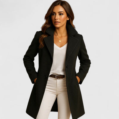 Ines – Klasyczny elegancki płaszcz