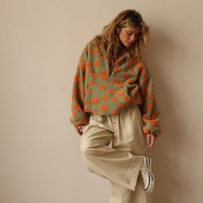 Viridia – Ciepły polar boho